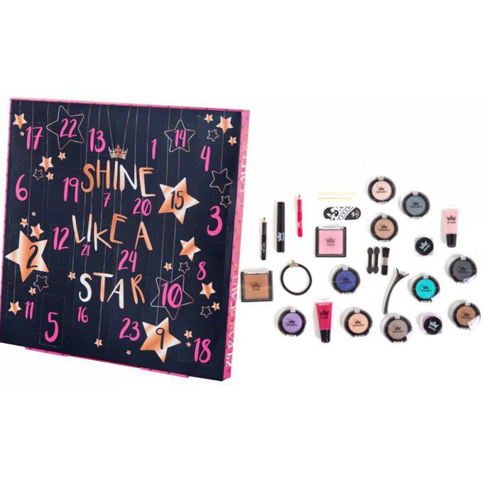 Lot de 3 calendriers de l'Avent Beauté "Shine Like a Star" Sugar & Spice