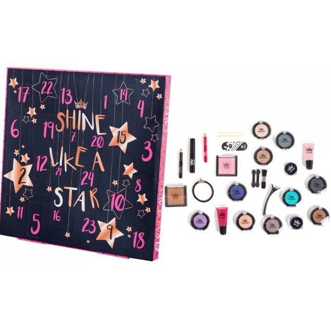 Lot de 2 calendriers de l'Avent Beauté "Shine Like a Star" Sugar & Spice