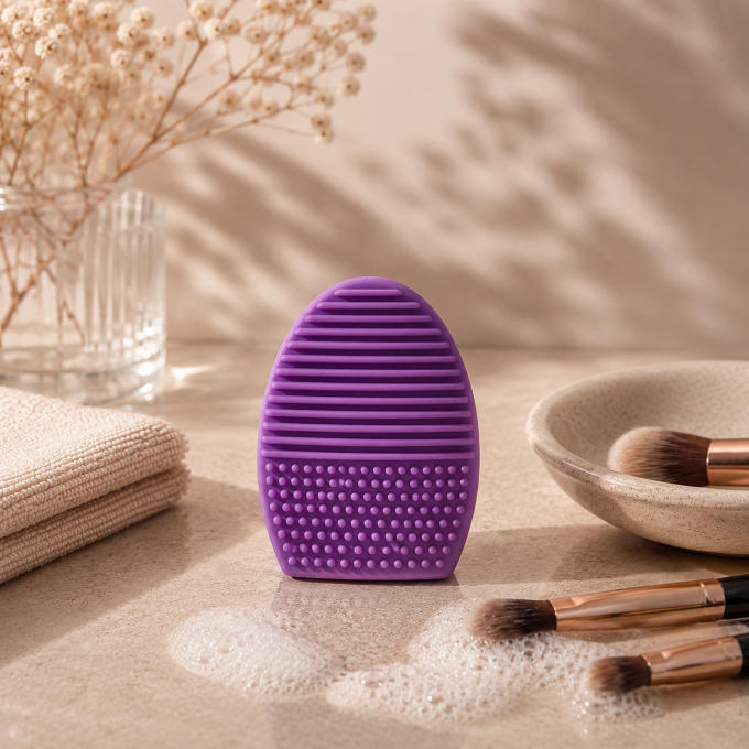 Brosse nettoyant pinceaux en silicone SDI-PARIS