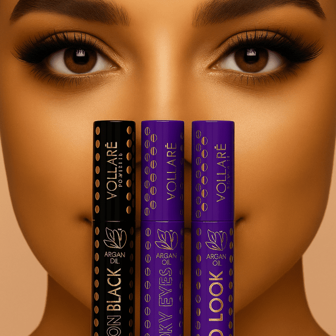 Mascara à l'huile d'Argan - 12 ml - 3 Modèles - Vollaré Cosmetics