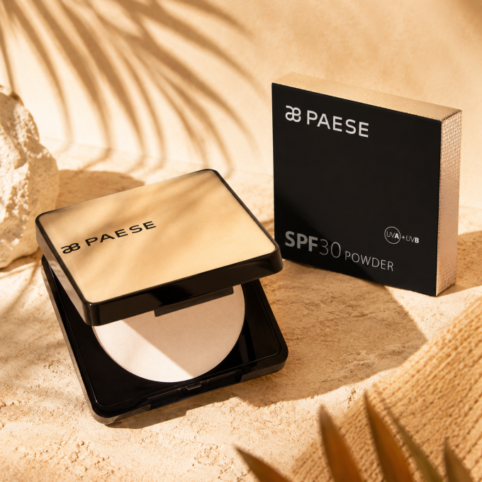 Poudre protection solaire SPF30 - Alabaster - PAESE