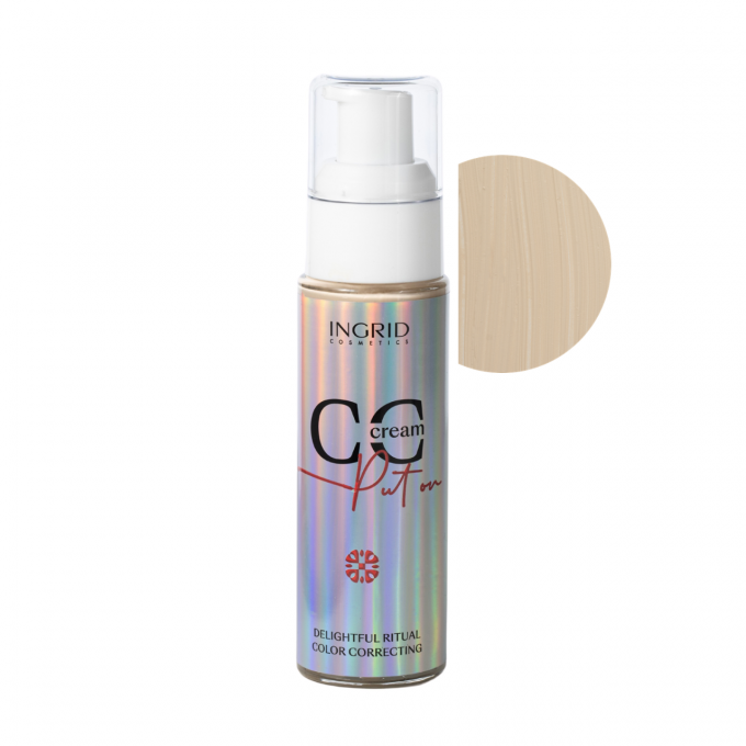 CC Crème Vegan Ingrid Cosmetics - 3 teintes - 30 ml