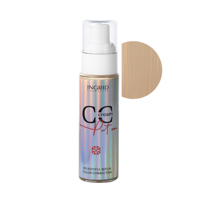 CC Crème Vegan Ingrid Cosmetics - 3 teintes - 30 ml