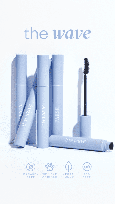 Mascara Longue tenue "The Wave" VEGAN - 10 ml - PAESE