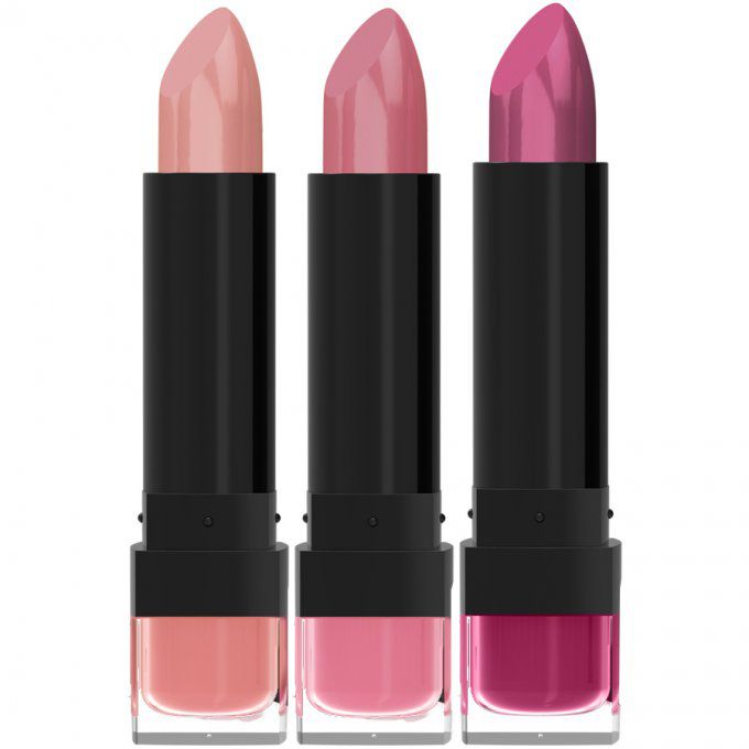 Trio de rouges à lèvres - Wonder Shine - Pink addict