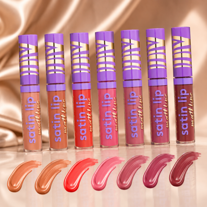 Gloss à lèvres matte "True Pearl" - 7 teintes - 8 ml - Ingrid Cosmetics