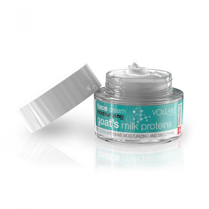 V MOISTUIRIZING CREAM WITH GOAT MILK & HYALURONIC-Jar