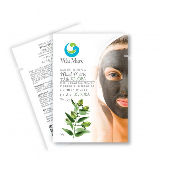 Masque à la boue de la Mer Morte et Jojoba Vita Maré - 50g